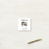 Post-it® Boissons offertes bar ouvert photo de mariage coup (Sur un bureau)