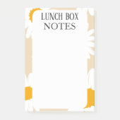 POST-IT® BOÎTE À REPAS PERSONNALISÉE SIMPLE ET MODERNE (Devant)