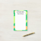POST-IT® BOÎTE À REPAS PERSONNALISÉE SIMPLE ET MODERNE (Sur un bureau)