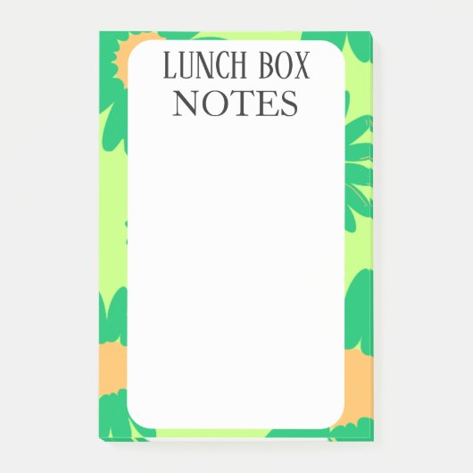 POST-IT® BOÎTE À REPAS PERSONNALISÉE SIMPLE ET MODERNE (Devant)
