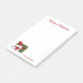 Post-it® Boîtes Cadeaux Blanches Et Vertes Avec Chapeau De  (Incliné)