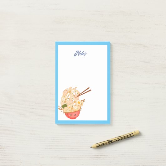 Post-it® Bol De Ramen (Sur un bureau)