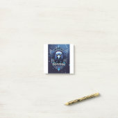 Post-it® Bold Eagle Logo Notes | Powerful Eagle Hea (Sur un bureau)