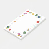 Post-it® Bon approvisionnement scolaire Note de l'enseignan (Incliné)