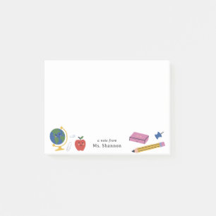Post-it® Bon approvisionnement scolaire Note de l'enseignan