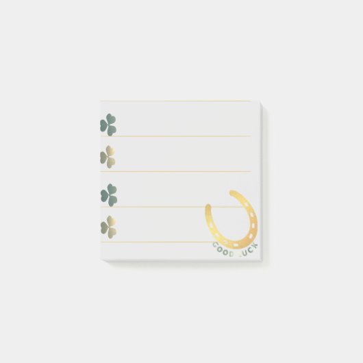 Post-it® Bon Charme de chance (Devant)