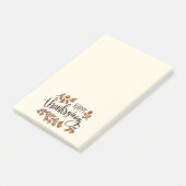 Post-it® Bon thanksgiving (Incliné)