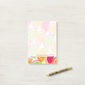 Post-it® Bonbon de gelée colorée (Sur un bureau)