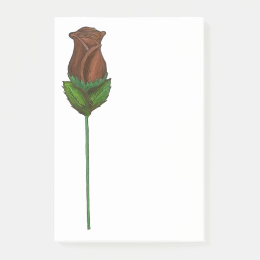 Post-it® Bonbons de la Saint-Valentin pour le Rose de choco (Devant)