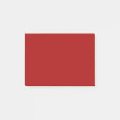 Post-it® Bonbons foncés Pomme rouge couleur solide (Devant)