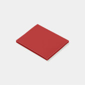 Post-it® Bonbons foncés Pomme rouge couleur solide (Incliné)