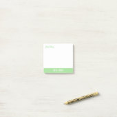 Post-it® Bonjour (Sur un bureau)