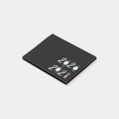 Post-it® Bonjour 2021 Adieu 2020 - C’est enfin terminé (Incliné)