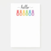 Post-it® Bonjour Ananas d'été (Devant)