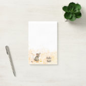 Post-it® Bonjour Automne Woodland Mouse (Bureau)