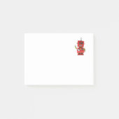 Post-it® Bonjour de ondulation de robot rouge de jouet (Devant)