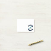 Post-it® Bonjour humain Licorne adorable (Sur un bureau)