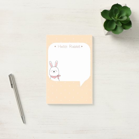 Post-it® Bonjour Lapin (Bureau)