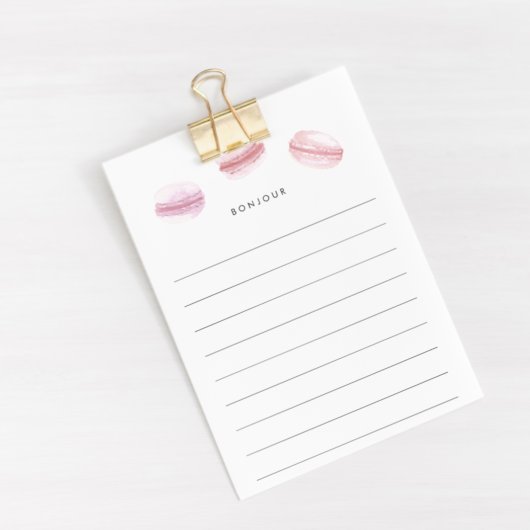 Post-it® Bonjour | Macarons roses