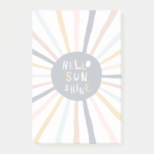 Post-it® Bonjour Sunshine (Devant)