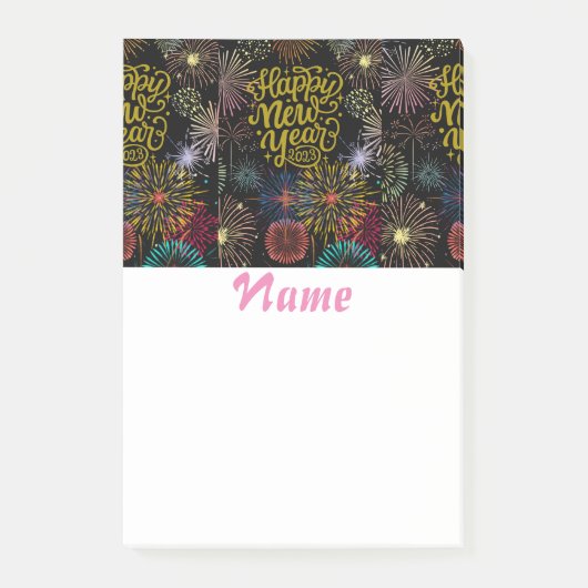 Post-it® Bonne année 2023 Thunder_Cove (Devant)