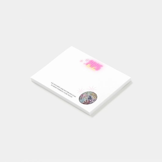 Post-it® Bonne année 2025 (Incliné)