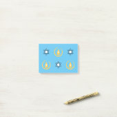 Post-it® Bonne Hanoukka (Sur un bureau)