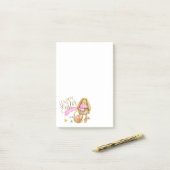 Post-it® Bonne Pâques Partout ID640 (Sur un bureau)