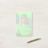 Post-it® Bonne St Patrick's Day Leprechaun Corporate NP (Sur un bureau)