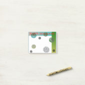 Post-it® Bonnes fêtes (Sur un bureau)