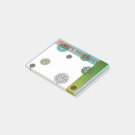 Post-it® Bonnes fêtes (Incliné)