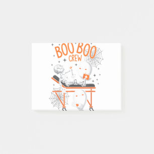 Post-it® Boo Boo Crew Ghost Doctor Paramedic EMT Nurse Hall