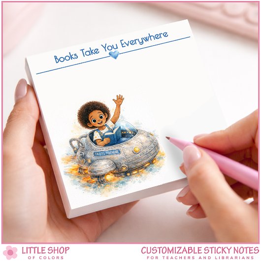 Post-it® Books Take You Everywhere Personalized Book Lover