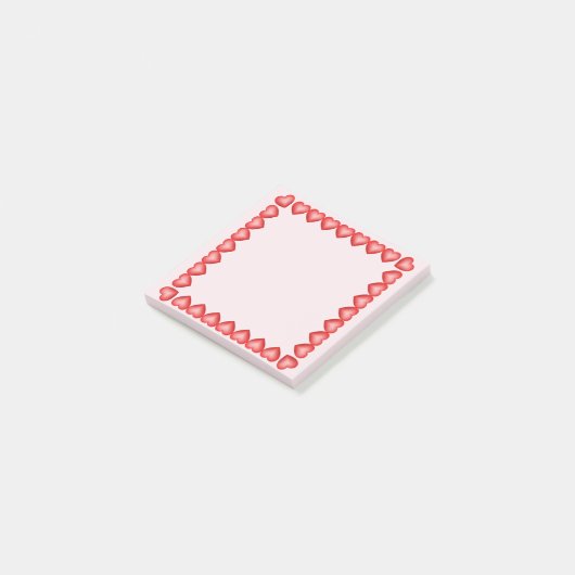 Post-it® Bordure cardiaque (Incliné)