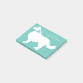 Post-it® Bordure Collie Chien Chien Chien Puppy (Incliné)