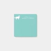 Post-it® Bordure Collie Chien Chien Chien Puppy (Devant)