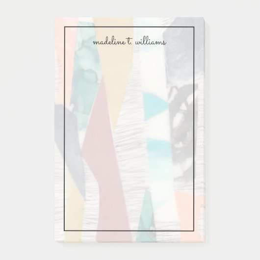 Post-it® Bordure couleur II (Devant)