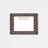 Post-it® Bordure de maïs bonbon Halloween personnalisé (Devant)