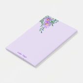 Post-it® Bordure du coin de la photographie Fleur sauvage v (Incliné)