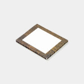 Post-it® Bordure du panneau en bois vieilli nu (Incliné)