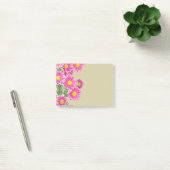 Post-it® Bordure Fleurs Faisy Roses Fraîches (Bureau)