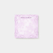 Post-it® Bordure florale de lavande (Devant)