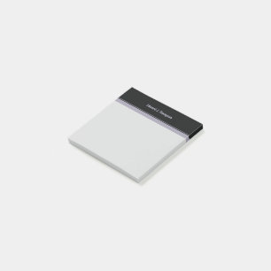 Post-it® Bordure simple violet noir