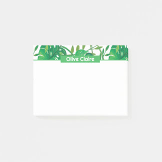 Post-it® Bordure Tropicale Personnalisée