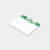 Post-it® Bordure Tropicale Personnalisée (Incliné)
