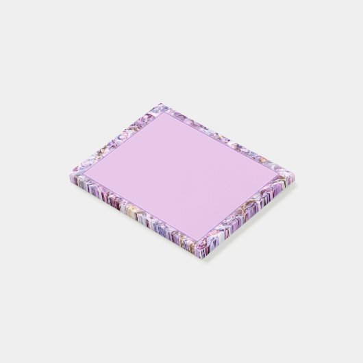 Post-it® Bordure violette (Incliné)