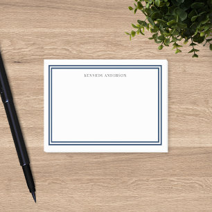 Post-it® Bordures Classiques Modernes de Couleur Personnali