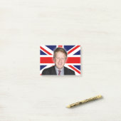 Post-it® Boris Johnson Premier ministre (Sur un bureau)