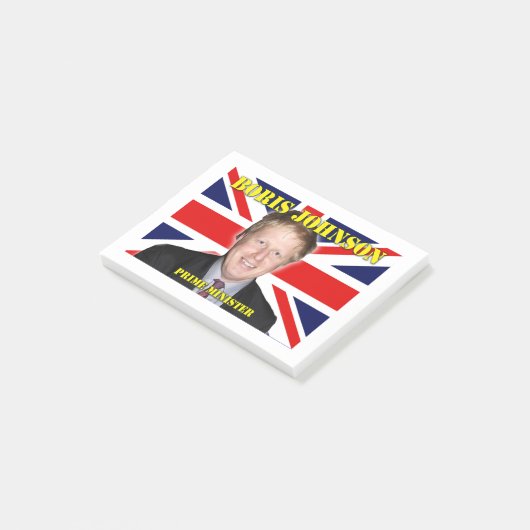 Post-it® Boris Johnson Premier ministre (Incliné)