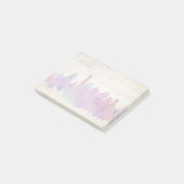 Post-it® Boston, horizon de ville d'aquarelle de mA | (Incliné)